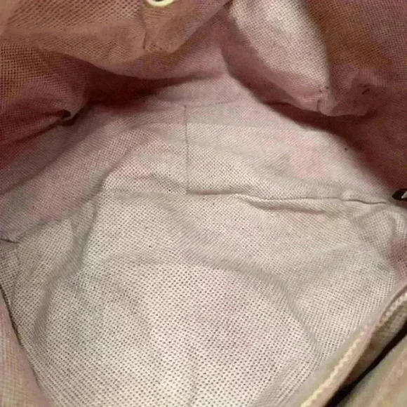 Dooney & Bourke Pebbled Leather Nina Bag/Tote/Sachel/Shoulder Bag Cream Color - Picture 9 of 16